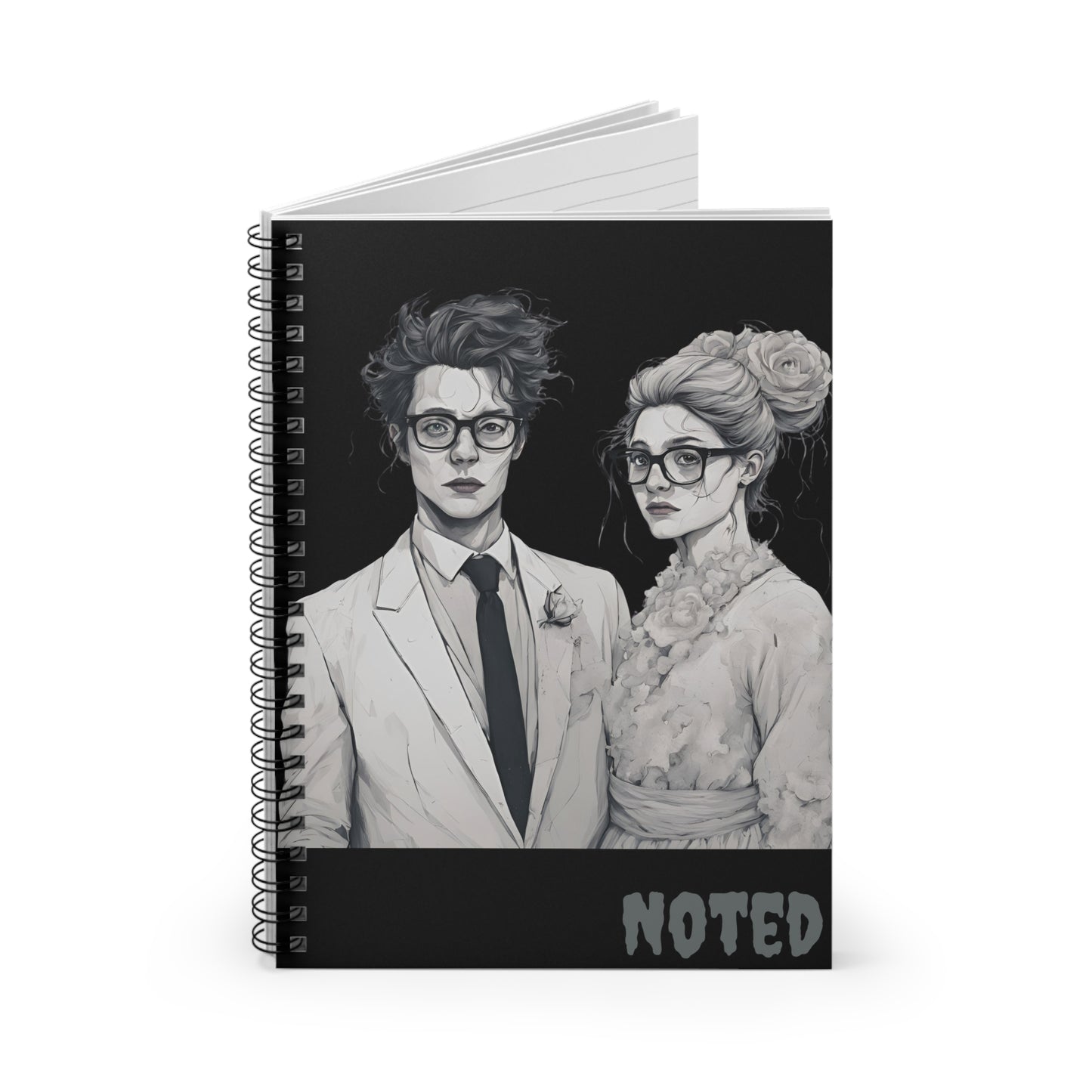 Soulmates in Style Spiral Notebook
