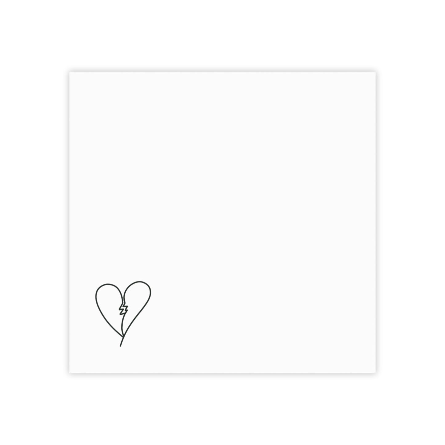 You’re on My Mind (Unfortunately) 3x3 Sticky Note Pad