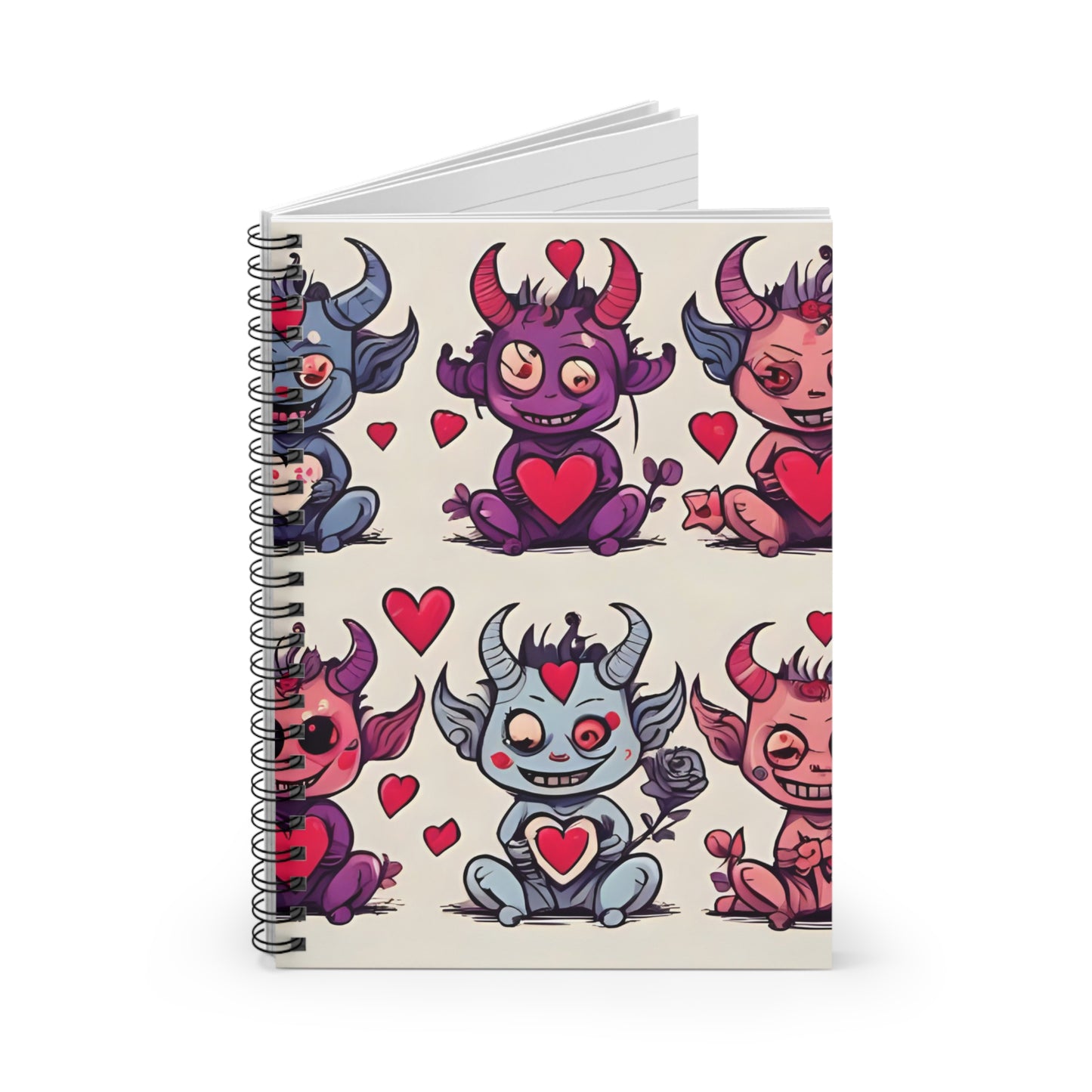Lovely Demons Spiral Notebook