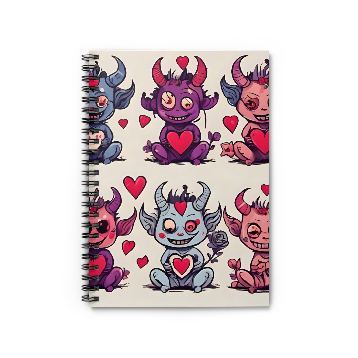 Lovely Demons Spiral Notebook
