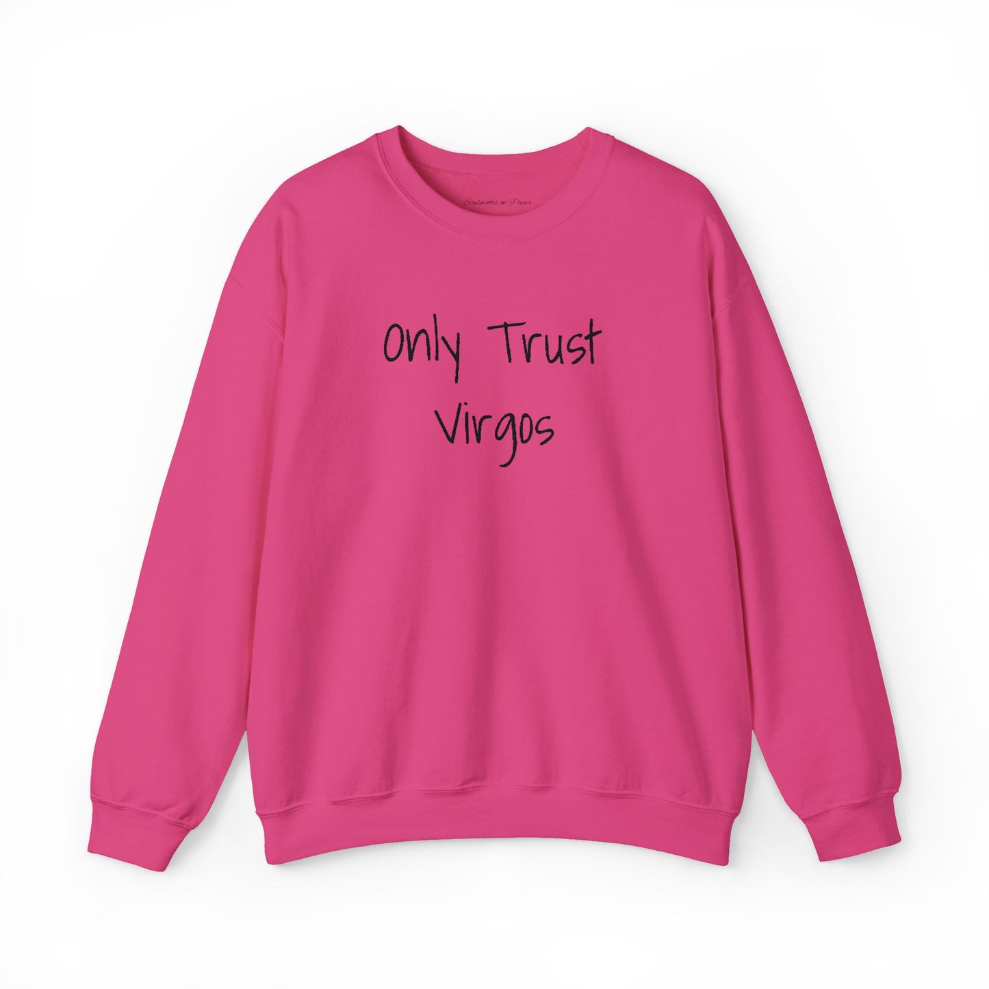 Only Trust Virgos Unisex Heavy Blend Crewneck Sweatshirt