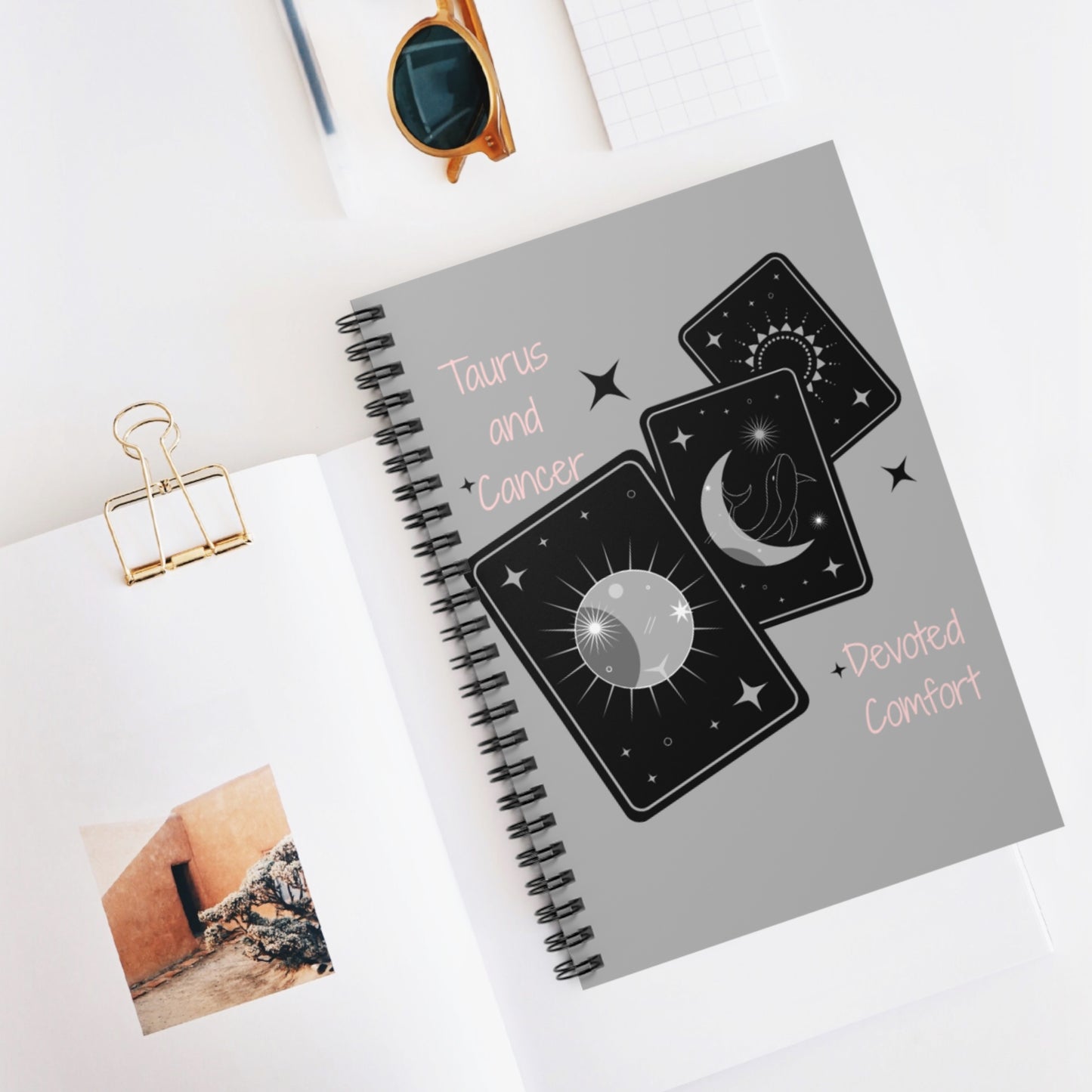 Taurus & Cancer Devoted Comfort Spiral Notebook