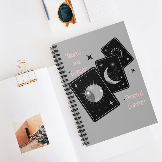 Taurus & Cancer Devoted Comfort Spiral Notebook
