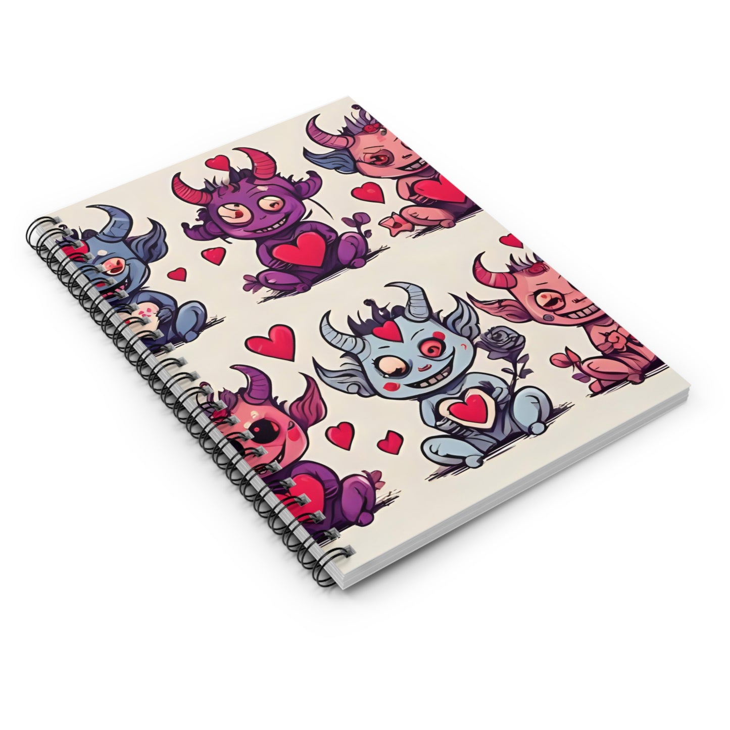 Lovely Demons Spiral Notebook