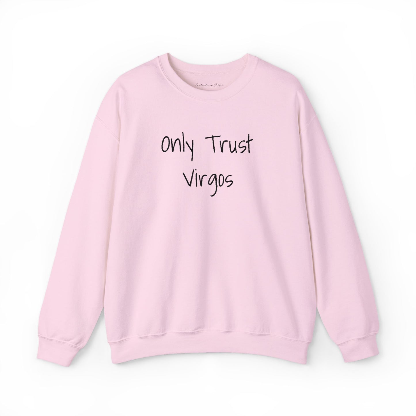 Only Trust Virgos Unisex Heavy Blend Crewneck Sweatshirt