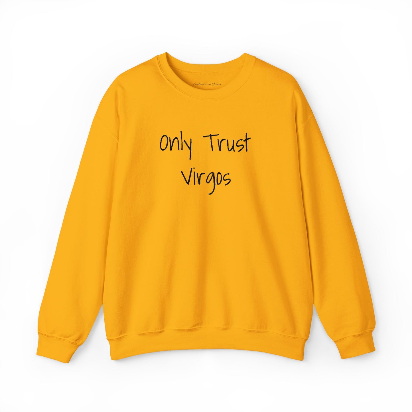 Only Trust Virgos Unisex Heavy Blend Crewneck Sweatshirt