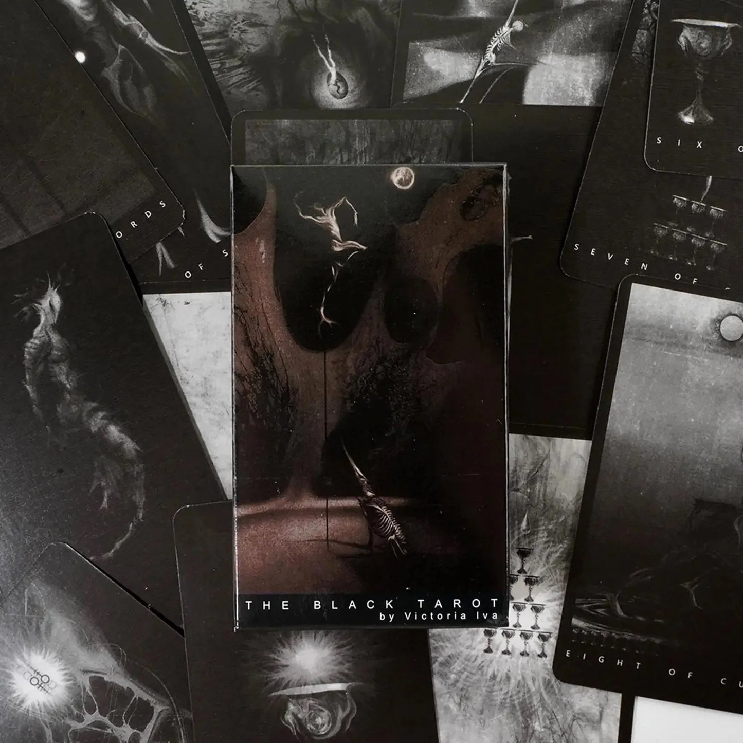 Black Tarot Deck